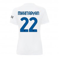 Dres Inter Milan Henrikh Mkhitaryan #22 Gostujuci za Žensko 2023-24 Kratak Rukav